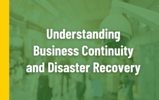 business continuity disaster recovery cover photo