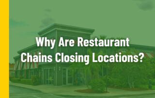 a chain restaurant location closing
