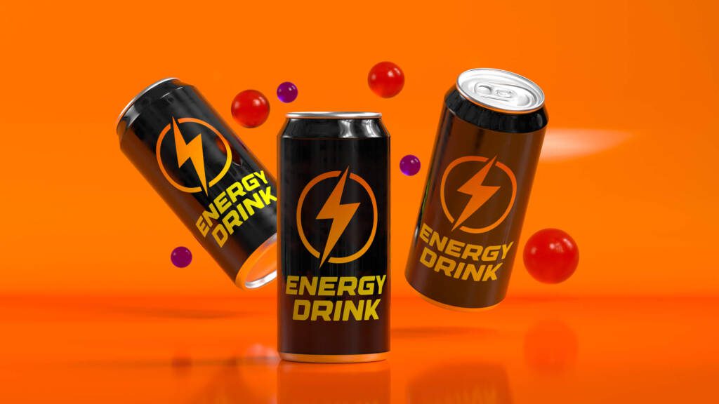 energy drinks from a convenience store